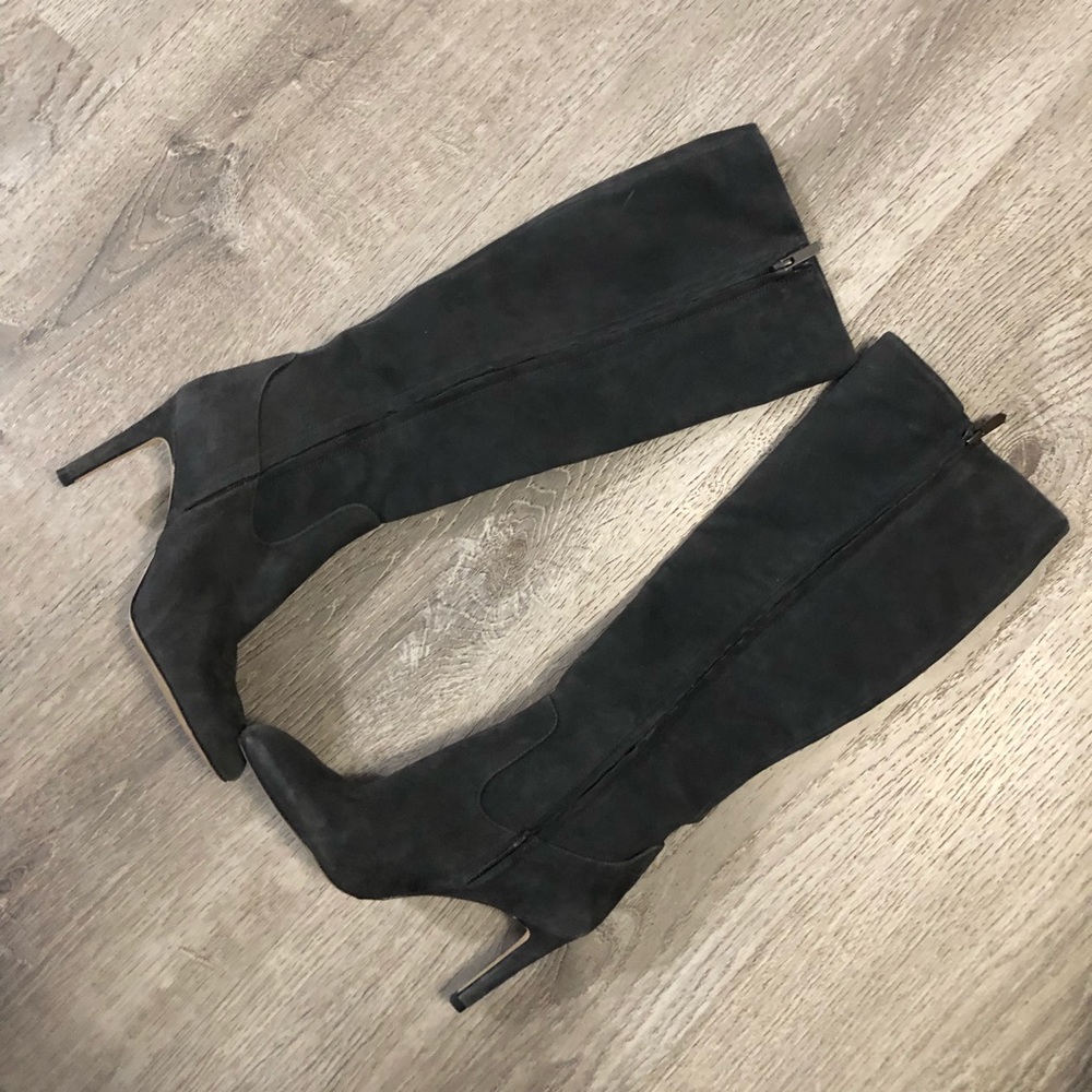 Sam Edelman Olencia Suede Knee High Boots Size 5 - Picture 4 of 8